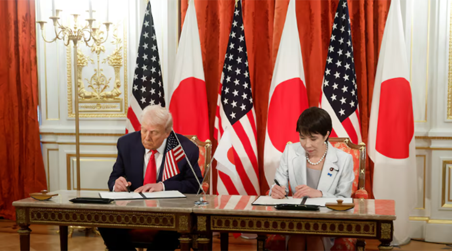 Donald Trump and Sanae Takaichi Donald Trump and Sanae Takaichi