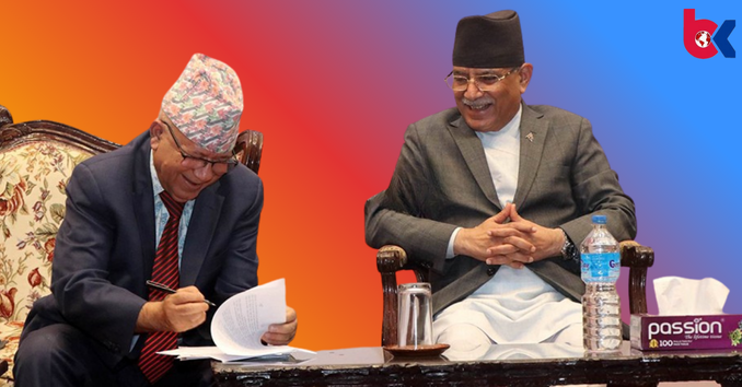 prachanda madhav nepal