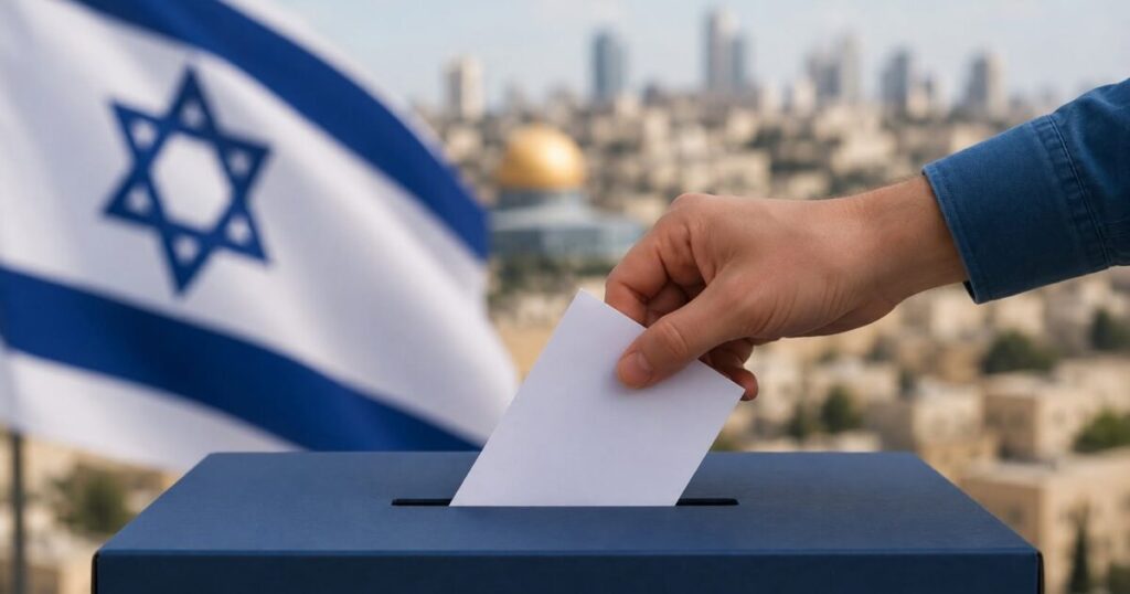 isrel election ballot