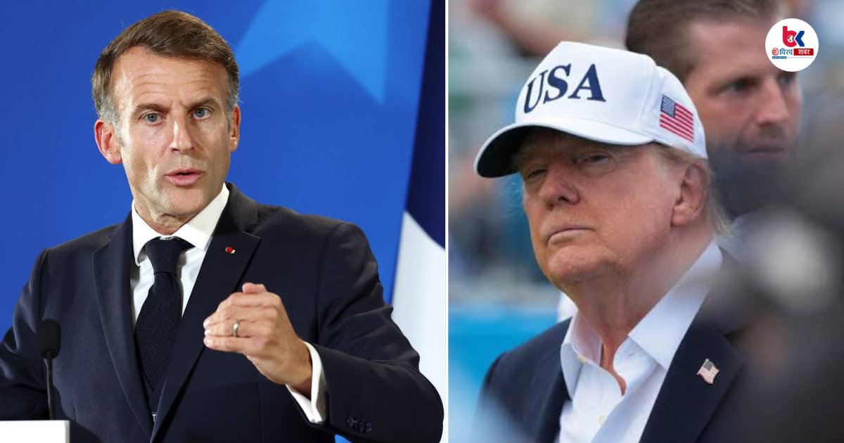 macron trump